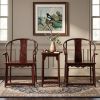 Legacy Imperial Dragon And Son Ming Horseshoe Armchair Trio | Chairs by Dynasty Artisan. Item composed of wood in contemporary or eclectic & maximalism style