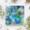 Splash | original abstract art | Mixed Media in Paintings by Megan Spindler. Item made of canvas