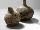 Sculptural vase | Sculptures by Donatas Žukauskas. Item composed of cement and paper in minimalism or contemporary style