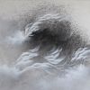 Where our roots touch | Oil And Acrylic Painting in Paintings by Francesca Borgo. Item made of canvas works with minimalism & contemporary style