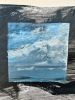 Meditation 1 | Collage in Paintings by Lizzie DiSilvestro. Item made of canvas works with contemporary & modern style