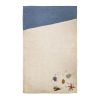 Marine Embroidered Rug | Area Rug in Rugs by Weaver. Item composed of wool