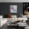 love the best storie of our life | Oil And Acrylic Painting in Paintings by Virginie SCHROEDER. Item made of canvas with synthetic works with minimalism & contemporary style