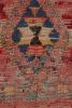 Vintage Moroccan Rug in Red with Geometric Patterns | Area Rug in Rugs by Rug and Kilim