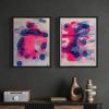 Blooming - Original Ink Painting | Watercolor Painting in Paintings by Kelly Watson. Item made of paper works with contemporary & eclectic & maximalism style
