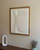 No. 122 Japandi Plaster Wall Relief - Scandinavian Decor | Wall Sculpture in Wall Hangings by Joseph A