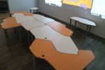Tesselation Tables | Conference Table in Tables by CP Lighting | SevOne in Newark. Item composed of wood and steel