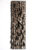 OMBRE 2 wall sculpture | Sculptures by Clara Graziolino. Item composed of wood and stoneware in minimalism or contemporary style