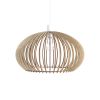 WOODEN CEILINg PENDNT LAMP Annie 001 | Pendants by ANEKOdesign. Item made of birch wood works with minimalism & japandi style