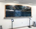 Seal Moon Rising | Engraving in Art & Wall Decor by Jeffrey H Dean | Yukon-Kuskokwim Delta Regional Hospital- Emergency Room in Bethel. Item composed of steel