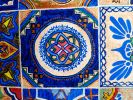 Mexican tiles 2 | Oil And Acrylic Painting in Paintings by Elena Parau. Item made of synthetic works with boho & contemporary style