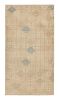 Vintage Zeki Müren Rug in Beige, Blue and Pink Geometric | Area Rug in Rugs by Rug and Kilim