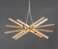 VORTEX chandelier | Chandeliers by Next Level Lighting. Item made of walnut