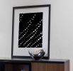 Black Interrupted _ 1038 | Prints by Petra Trimmel. Item made of paper