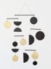 Circle & Line Continuum Mobile | Ornament in Decorative Objects by Circle & Line. Item made of brass works with contemporary & modern style