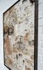 "to build a home" (KESHET GALLERY) | Mixed Media in Paintings by VISCERAL HOME STUDIO | Keshet Gallery in Boca Raton. Item composed of maple wood and canvas in boho or mid century modern style