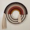 A Good Life Intention Wheel | Macrame Wall Hanging in Wall Hangings by Ooh La Lūm. Item composed of fiber