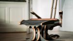 Hippokamp Lounge Chair & Footstool - Leather | Chairs by Peter Qvist. Item composed of birch wood and leather in minimalism or contemporary style