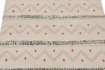 Rug & Kilim’s Tribal-Style Kilim in Off white, Gray and Red | Area Rug in Rugs by Rug and Kilim