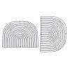 Modular Art Piece | Macrame Wall Hanging in Wall Hangings by Bend Goods. Item composed of cotton
