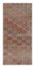 Vintage Zeki Müren Runner Rug in Red with Trellises | Area Rug in Rugs by Rug and Kilim