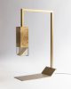 Lamp/Two Wood Revamp 01 | Table Lamp in Lamps by Formaminima. Item composed of wood and brass in minimalism style