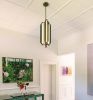 Flask Triple Chandelier | Chandeliers by Edward Linacre. Item composed of copper and glass