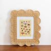 Mimi Scalloped Photo Frame | Decorative Frame in Decorative Objects by Hastshilp. Item composed of wood