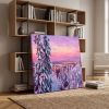 Lapland Finland Winter Impasto Oil Painting Fine Art | Oil And Acrylic Painting in Paintings by Dynasty Artisan. Item made of linen works with contemporary & eclectic & maximalism style