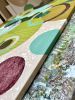 Overlapping horizons 2 | Oil And Acrylic Painting in Paintings by Cristina Dalla Valentina. Item made of canvas compatible with boho and contemporary style