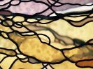 McAvoy Residence | Glasswork in Wall Treatments by Soda Ash & Sand. Item composed of glass