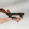 Medium Shelf Riser in Textured Earthen Brown Concrete | Decorative Tray in Decorative Objects by Carolyn Powers Designs. Item composed of concrete compatible with minimalism and contemporary style