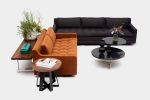 Consort Side Tables | Tables by ARTLESS | 12130 Millennium Dr in Los Angeles. Item made of brass & stone