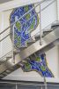 Mississippi River Renewal | Public Mosaics by Stacia Goodman Mosaics | St. Cloud State University in St. Cloud. Item composed of ceramic and glass
