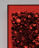 RubyRed Dendriet | Wall Sculpture in Wall Hangings by John Breed. Item composed of glass and synthetic