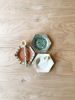 Set of 3 Honey Comb Dishes | Saucer in Tableware by Bridget Dorr. Item made of ceramic