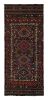 Vintage Afghan Tribal Kilim in Brown with Geometric Patterns | Area Rug in Rugs by Rug and Kilim