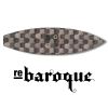 Mid Century textile on up-cycled surfboards | Mixed Media by Rebaroque Industries. Item made of synthetic works with mid century modern & contemporary style