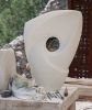 Marble Vortex | Public Sculptures by The Sculpture Studio LLC. Item composed of steel and stone