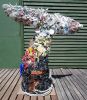 "Whale Tail" | Sculptures by Janet Botes | Garden Route Botanical Garden in George. Item composed of synthetic