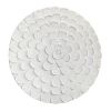 12" Dahlia White | Oil And Acrylic Painting in Paintings by Kelly L Walker. Item made of canvas