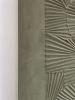 Monochrome Khaki Green | Mixed Media by Elsa Jeandedieu Studio. Item composed of birch wood in minimalism or contemporary style
