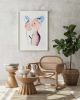 Mi II | Mixed Media by Eve Devore. Item made of paper works with mid century modern & contemporary style