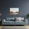 Winter's Pond | Oil And Acrylic Painting in Paintings by Filomena Booth Fine Art. Item made of canvas compatible with country & farmhouse and coastal style