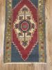 Hand-woven Turkish Rug Doormat | 1.9 x 2.11 | Small Rug in Rugs by Wool and Rug. Item composed of wool in boho or contemporary style