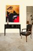 Looking Back to the Future | Oil And Acrylic Painting in Paintings by JJ Harrington Gallery - Fine Art, Sculpture, Fine Art Photography, Custom Furnishings & More | 68895 Perez Rd in Cathedral City. Item made of canvas & synthetic