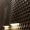 Favo Natural Stone Wall Tiles | Tiles by Lithos Design | Roberto's Ristorante in دبي. Item made of stone