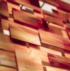 "Sunset" Glass and Metal Wall Art Sculpture | Wall Sculpture in Wall Hangings by Karo Studios. Item composed of metal & glass