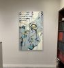 Relic | Oil And Acrylic Painting in Paintings by Kari Souders | Morgan Lewis & Bockius LLP in Princeton. Item composed of canvas in boho or contemporary style