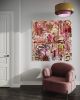 Emerging Dream | Oil And Acrylic Painting in Paintings by Gaby Castro Joffroy. Item composed of canvas in contemporary or eclectic & maximalism style